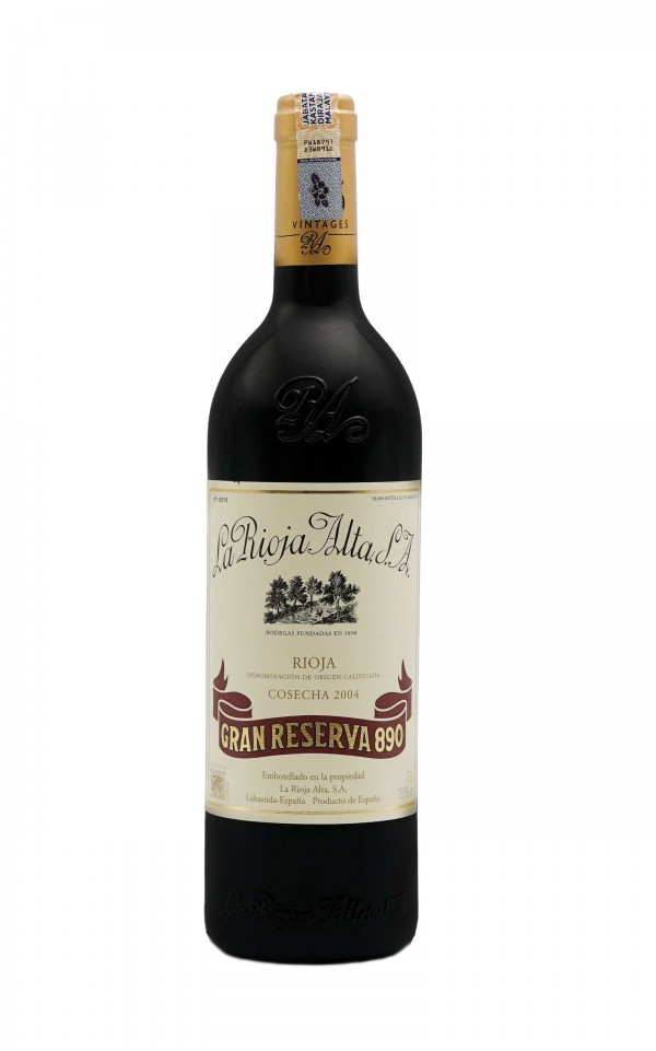 La Rioja Alta , 890 Gran Reserva La Rioja Alta , 890 Gran Reserva